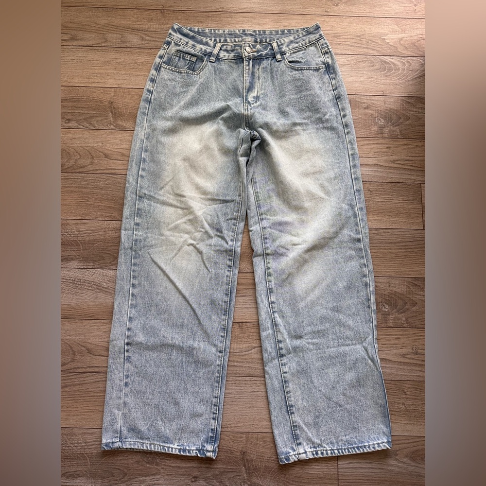 SHEIN Women’s Washed Denim Jeans